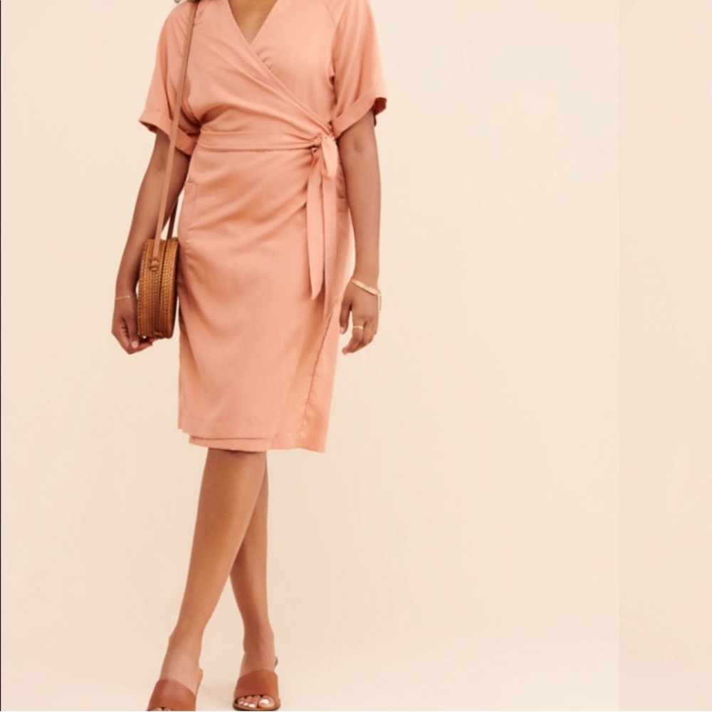 Eve Gravel Day in Denmark Wrap Dress - Picture 2 of 8